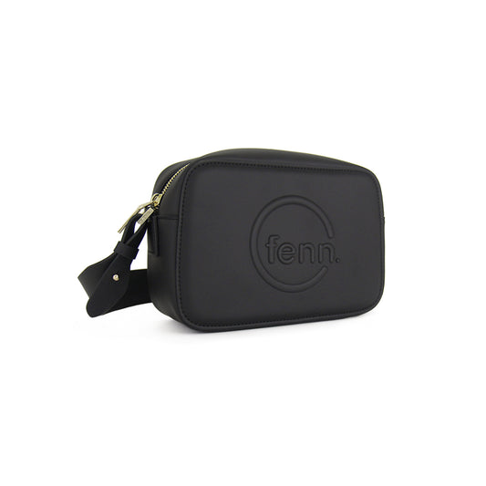 Crossbody – Black – Gold Zip
