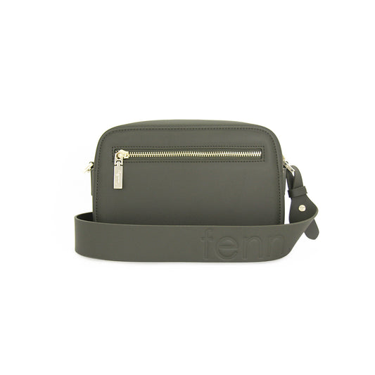 Crossbody – Army Green – Gold Zip