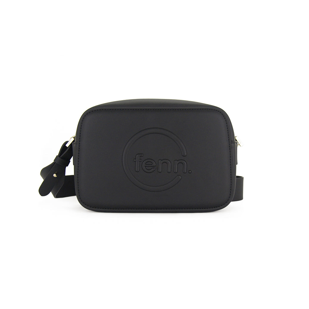Crossbody – Black – Gold Zip