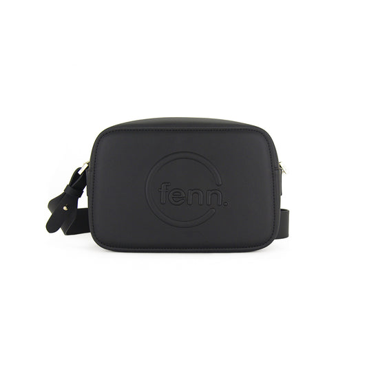 Crossbody – Black – Gold Zip