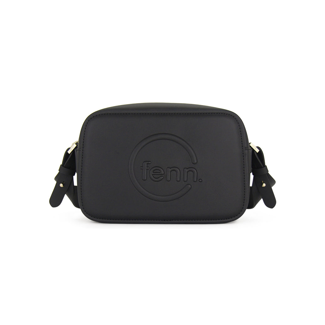 Crossbody – Black – Gold Zip