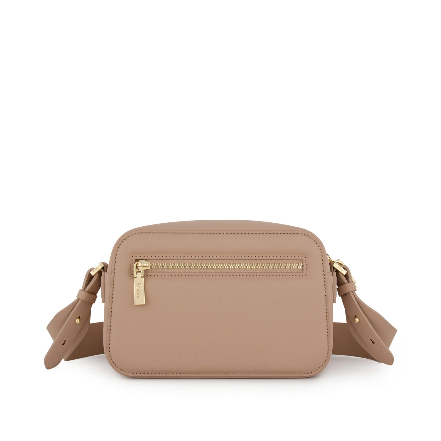 Crossbody – Mocha – Gold Zip